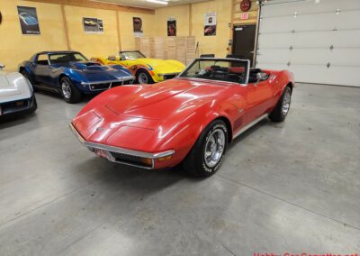 1972 Mille Miglia Red Corvette Convertible 4spd