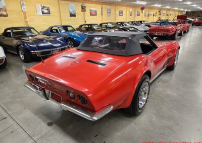 1972 Mille Miglia Red Corvette Convertible 4spd