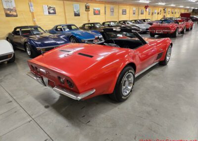 1972 Mille Miglia Red Corvette Convertible 4spd