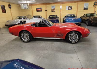 1972 Mille Miglia Red Corvette Convertible 4spd