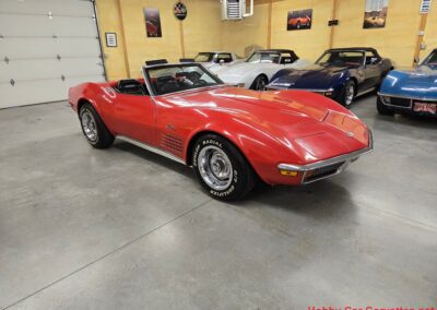 1972 Mille Miglia Red Corvette Convertible 4spd