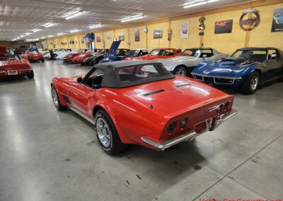 1972 Mille Miglia Red Corvette Convertible 4spd