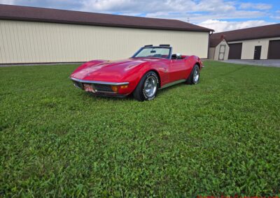 1972 Mille Miglia Red Corvette Convertible 4spd