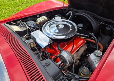 1972 Mille Miglia Red Corvette Convertible 4spd