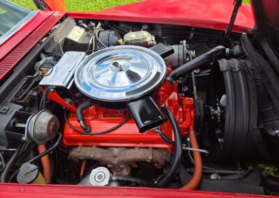1972 Mille Miglia Red Corvette Convertible 4spd