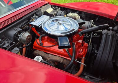 1972 Mille Miglia Red Corvette Convertible 4spd