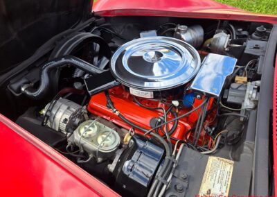 1972 Mille Miglia Red Corvette Convertible 4spd
