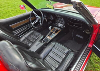 1972 Mille Miglia Red Corvette Convertible 4spd