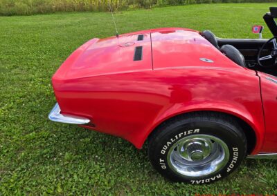 1972 Mille Miglia Red Corvette Convertible 4spd
