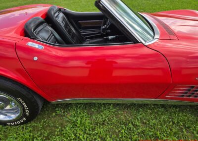 1972 Mille Miglia Red Corvette Convertible 4spd