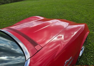 1972 Mille Miglia Red Corvette Convertible 4spd