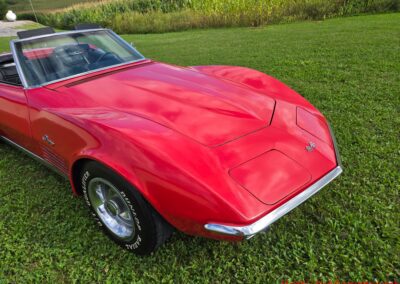 1972 Mille Miglia Red Corvette Convertible 4spd