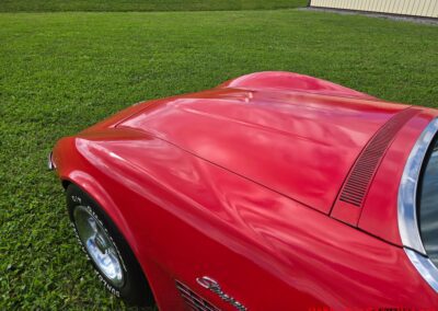 1972 Mille Miglia Red Corvette Convertible 4spd