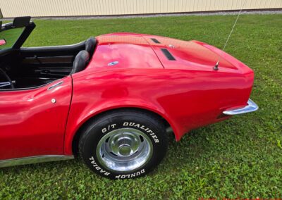 1972 Mille Miglia Red Corvette Convertible 4spd