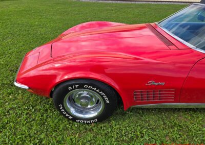 1972 Mille Miglia Red Corvette Convertible 4spd