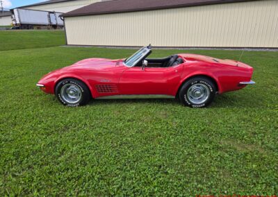 1972 Mille Miglia Red Corvette Convertible 4spd