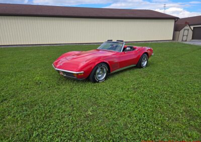 1972 Mille Miglia Red Corvette Convertible 4spd