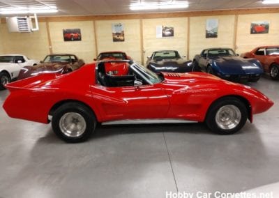 1972 Red Corvette Big Block Ecklers Widebody For Sale