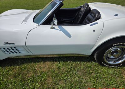 1972 White C3 Stingray Corvette Convertible For Sale