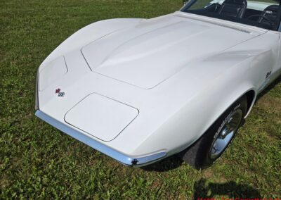 1972 White C3 Stingray Corvette Convertible For Sale