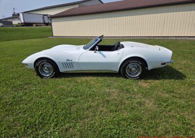 1972 White C3 Stingray Corvette Convertible For Sale