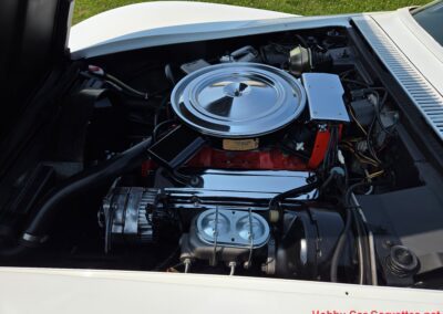 1972 White C3 Stingray Corvette Convertible For Sale