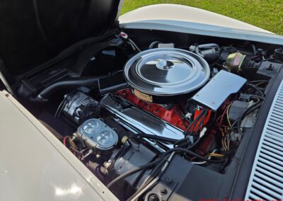 1972 White C3 Stingray Corvette Convertible For Sale