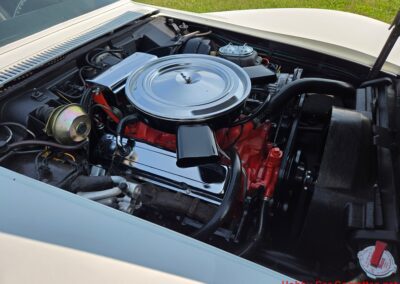 1972 White C3 Stingray Corvette Convertible For Sale