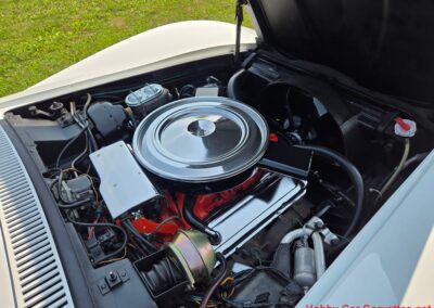 1972 White C3 Stingray Corvette Convertible For Sale