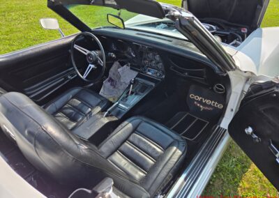 1972 White C3 Stingray Corvette Convertible For Sale