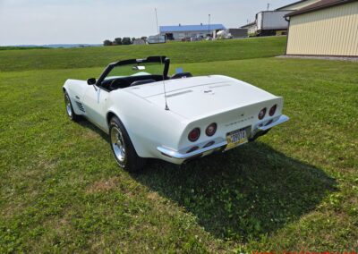 1972 White C3 Stingray Corvette Convertible For Sale