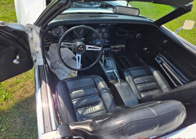 1972 White C3 Stingray Corvette Convertible For Sale