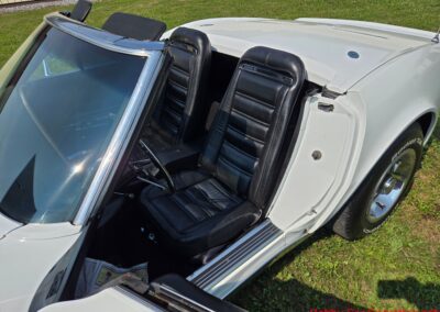 1972 White C3 Stingray Corvette Convertible For Sale