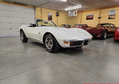 1972 White C3 Stingray Corvette Convertible For Sale