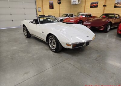 1972 White C3 Stingray Corvette Convertible For Sale