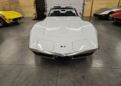 1972 White C3 Stingray Corvette Convertible For Sale