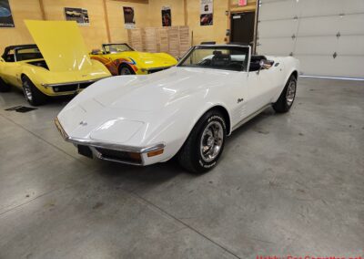 1972 White C3 Stingray Corvette Convertible For Sale