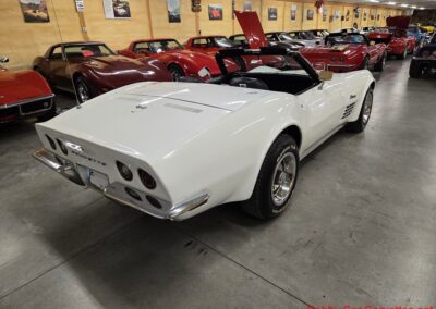 1972 White C3 Stingray Corvette Convertible For Sale