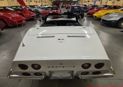 1972 White C3 Stingray Corvette Convertible For Sale