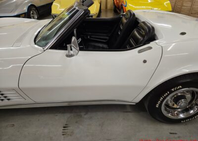 1972 White C3 Stingray Corvette Convertible For Sale