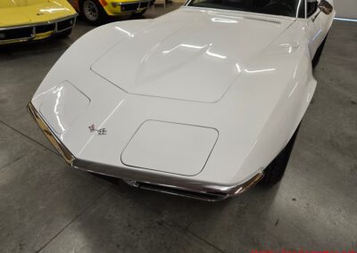 1972 White C3 Stingray Corvette Convertible For Sale