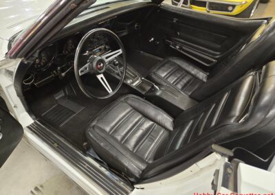 1972 White C3 Stingray Corvette Convertible For Sale