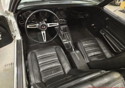 1972 White C3 Stingray Corvette Convertible For Sale