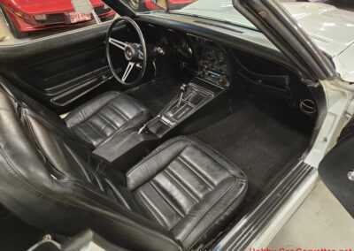 1972 White C3 Stingray Corvette Convertible For Sale
