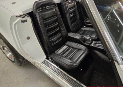 1972 White C3 Stingray Corvette Convertible For Sale