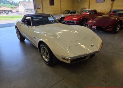 1972 White C3 Stingray Corvette Convertible For Sale
