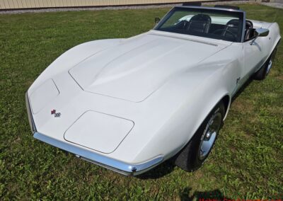 1972 White C3 Stingray Corvette Convertible For Sale