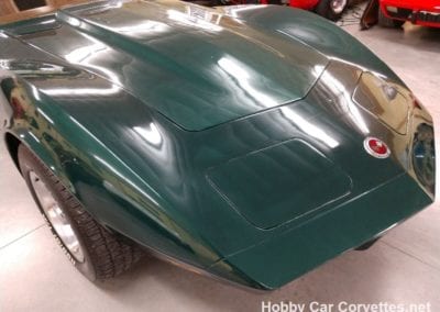 1973 Blue Green Corvette Stingray For Sale