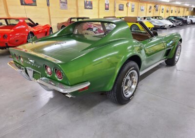1973 Elkhart Green Corvette Stingray For Sale