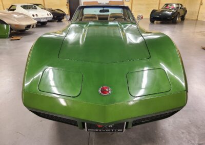 1973 Elkhart Green Corvette Stingray For Sale